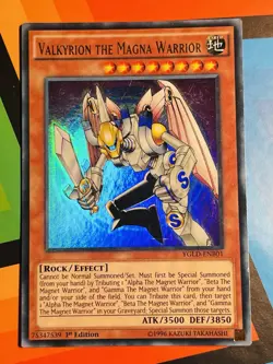 Yu-Gi-Oh - Valkyrion On The Magna Warrior - Ultra Rare/ Holo - YGLD-ENB01 NM - Image 1