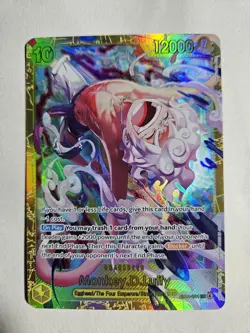 Monkey D. Luffy OP15 EB04-061 SEC ONE PIECE Card Game ENGLISH NM - Image 1
