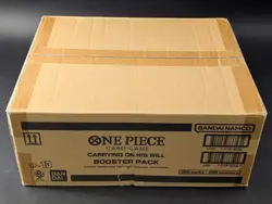 OP-13 One Piece Carrying On HIs Will English Booster 12-Box Case Sealed - Image 3
