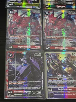Digimon Card Game Lot Of 22 SR Cards - Image 5