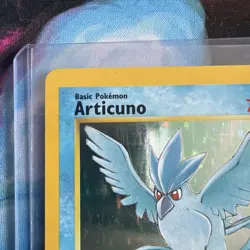 Articuno 1st Edition Holo Fossil 2/62 WOTC Vintage Pokemon Card - Image 2