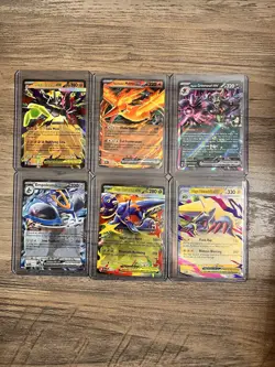 Pokemon (6) Card EX Lot🔥Mega Zygarde🔥Moltres🔥Grimmsnarl🔥Mega Heracross🔥 - Image 1