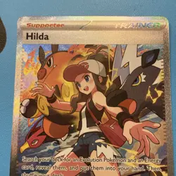 Pokemon TCG Hilda White Flare WHT Sir Full Art Trainer Card 171/086 - Image 3