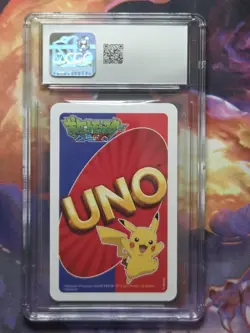 2014 Pokemon Pocket UNO Playing Card Mega Ampharos CGC 9 - Image 2