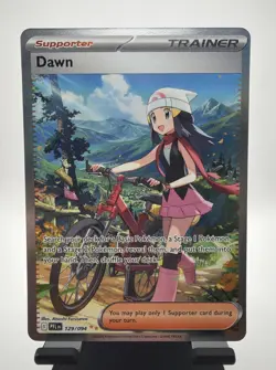 Pokemon Dawn 129/94 SIR 2025 TCG Phantasmal Flames English Card NM - Image 1