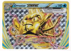 Pokemon 2016 Lugia Break #79 and Omastar Break #19 Fates Collide Cards - Image 3