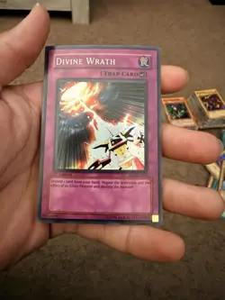 Konami Yu-Gi-Oh! Divine Wrath 1st Edition Trap Card RDS-EN050 (English) - Image 2
