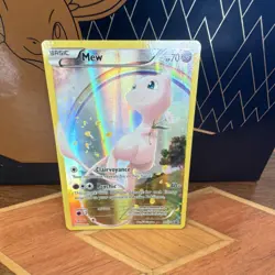 Pokemon TCG Mew XY110 Holo Promo Basic Psychic 70 HP XY English Card - Image 1