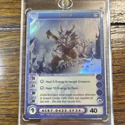 Chaotic TCG Owis Card Holo 17/232 English 2007 - Image 1