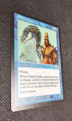 Gilded Drake Urza's Saga Mtg Magic the Gathering Reserved List Rare NM - Image 3
