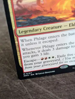 MTG - Phlage, Titan of Fire's Fury (#0197) - MH3 - Non-Foil, NM, Mythic Rare - Image 2