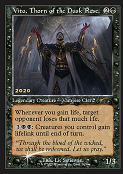 Vito, Thorn of the Dusk Rose - Foil (30th Anniversary Play Promos) x1 - Unique & - Image 1