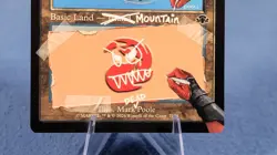 Mountain - MTG Deadpool Secret Lair Mountain/Island non-Foil (NM) 🔮 B - Image 3