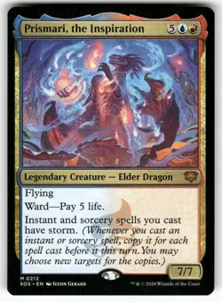 Prismari, the Inspiration 212 NM MTG Secrets of Strixhaven Magic - Image 1