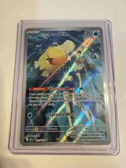 Misty's Psyduck 193/182 Illustration Rare Holo Full Art SV10 Destined Rivals EN - Image 1