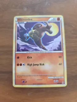Pokemon Card Hitmonlee 58/95 Call of Legends Excellent - Image 1