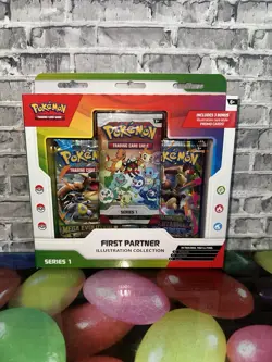 Pokemon TCG: First Partner Illustration Collection Series 1 Brand New Sealed - Image 1