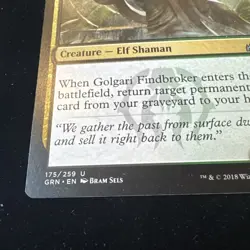 Golgari Findbroker - Guilds of Ravnica #175/259 MTG Magic The Gathering - Image 2