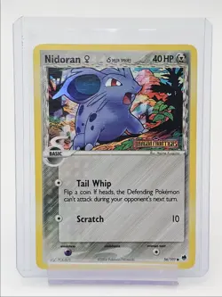 NIDORAN 2006 POKEMON EX DRAGON FRONTIERS STAMP REVERSE HOLO 56/101 Q1048 - Image 1