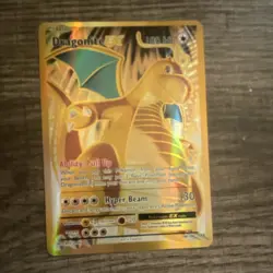Pokemon Dragonite EX Full Art Ultra Rare Holo Evolutions 106/108 180 HP English - Image 1