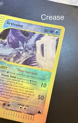 2003 Pokemon Articuno 4/144 Skyridge Played Reverse Holo E-series Eng World Ship - Image 2