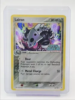 LAIRON 2006 POKEMON EX CRYSTAL GUARDIANS STAMP REVERSE HOLO 36/100 Q1048 - Image 1