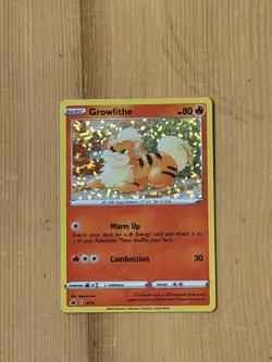 Pokemon Growlithe McDonald's Promos 2022 04/15 Holo - Image 1