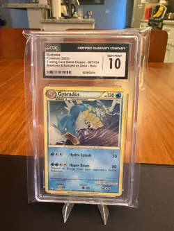 Pokemon TCG Gyrados 007/034 Blastoise & Suicune Ex Deck Holo CGC Gem Mint 10 - Image 1