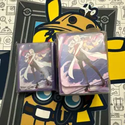 Oleana Deck Box and Sleeves Japanese Pokemon Center Exclusive Sealed - Image 1