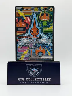 Rotom ex #126/094 2025 Pokemon Phantasmal Flames Illustration Rare NM - Image 1