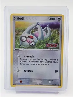 SLAKOTH 2007 POKEMON EX POWER KEEPERS REVERSE HOLO 63/108 Q1048 - Image 1