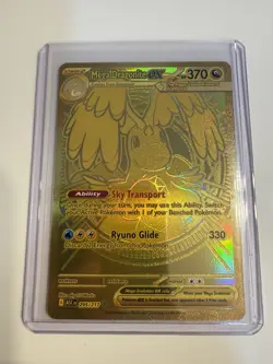 Mega Dragonite EX Secret Rare 295/217 ASC Full Art Holo English Pokemon TCG - Image 1