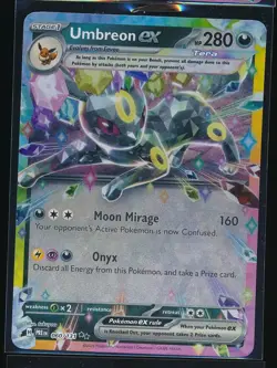 2025 Pokemon Umbreon EX 060/131 Double Rare S&V Prismatic Evolutions - Image 1