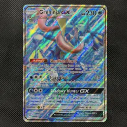 Pokemon Greninja GX (Full Art) 120/131 | Sm-Forbidden Light MINT! - Image 1