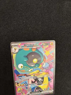 Pokemon Iono's Bellibolt ex Special Illustration Rare Full Art Holo 280 HP Asce… - Image 3