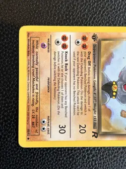 Team Rocket Pokemon TCG Dark Machoke 40/82 - 1ST EDITION - Image 3