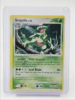 SCEPTILE 2008 POKEMON D & P GREAT ENCOUNTERS HOLO RARE 8/106 Q1048 - Image 1