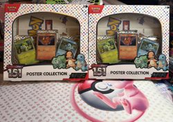 LOT OF 2 Pokemon TCG Scarlet & Violet 151 Poster Collection Box - Image 1