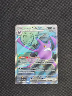Pokemon TCG Team Rocket’s Crobat ex 217/182 – Destined Rivals – Ultra Rare - Image 1
