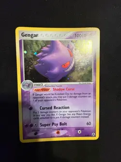 2006 Pokemon Gengar 5/92 EX Legend Maker Holo Rare LP - Image 1