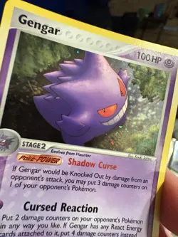 2006 Pokemon Gengar 5/92 EX Legend Maker Holo Rare LP - Image 3