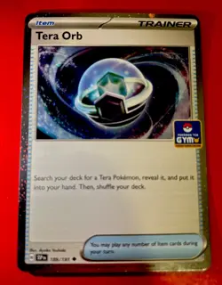 Pokemon Tera Orb 189/191 Southeast Asia League Stamp Promo - Image 1
