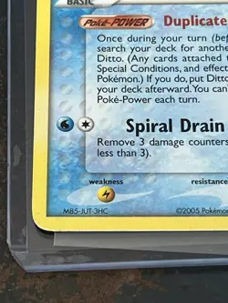 Pokemon Ditto 64/113 EX Delta Species Regular Common - Image 3