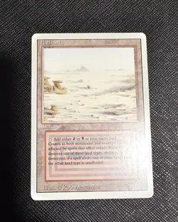 MTG Badlands Dual Land Revised Magic The Gathering LP - Image 1