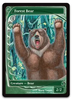 mtg magic Forest Bear ENGLISH mystery booster 2 MB - Image 1
