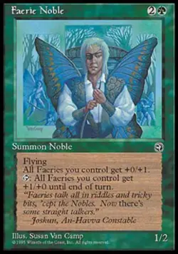 Faerie Noble - Medium Play MTG Homelands - Image 1