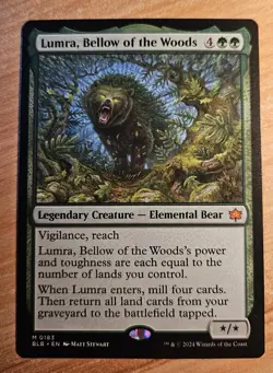 Lumra, Bellow of the Woods #183 (NM) Bloomburrow BLB Magic MTG - Image 1