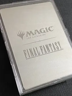 Final Fantasy MTG Sephiroth, One Winged Angel Emblem Stainless Metal Token Promo - Image 4