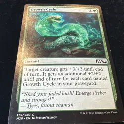 Magic the Gathering (mtg): M20: Growth Cycle - Image 1
