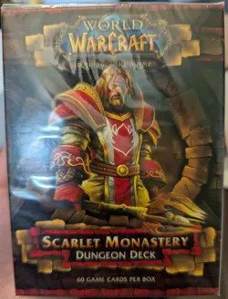 World of Warcraft TCG Scarlet Monastery Dungeon Deck - New Condition - Image 1